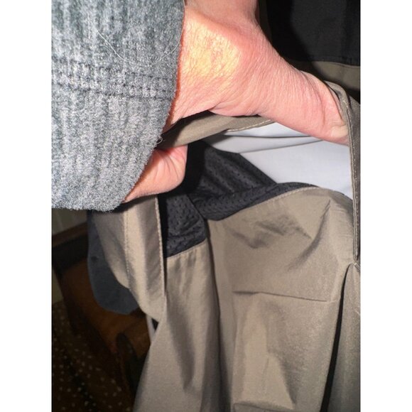 FootJoy DryJoys Golf Jacket L Lining Black/Taupe Mesh Lining Outdoor Windbreaker - Picture 10 of 14